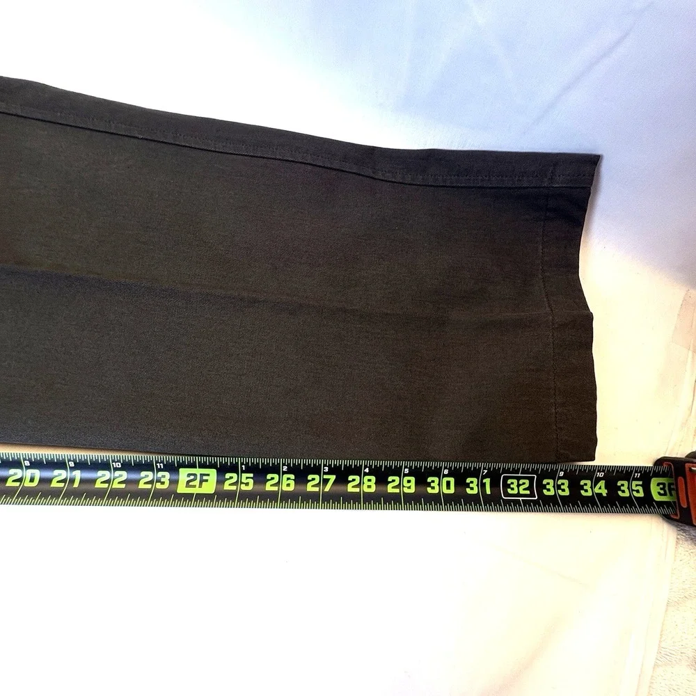 Dockers Pacific Collection Mens Khakis 34 Green Twill Straight Classic Flat 445
